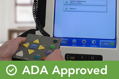 ExpressVote is ADA approved