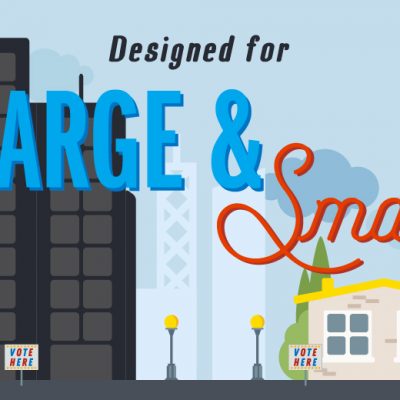 Designed for large and small