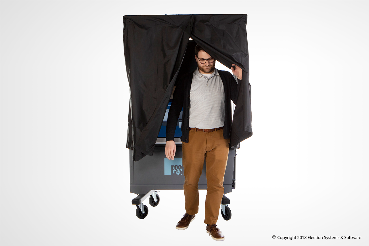 ExpressVote XL - User - Privacy Curtain
