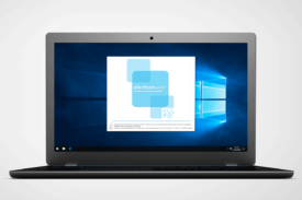 Electionware election management software opening on Windows 10
