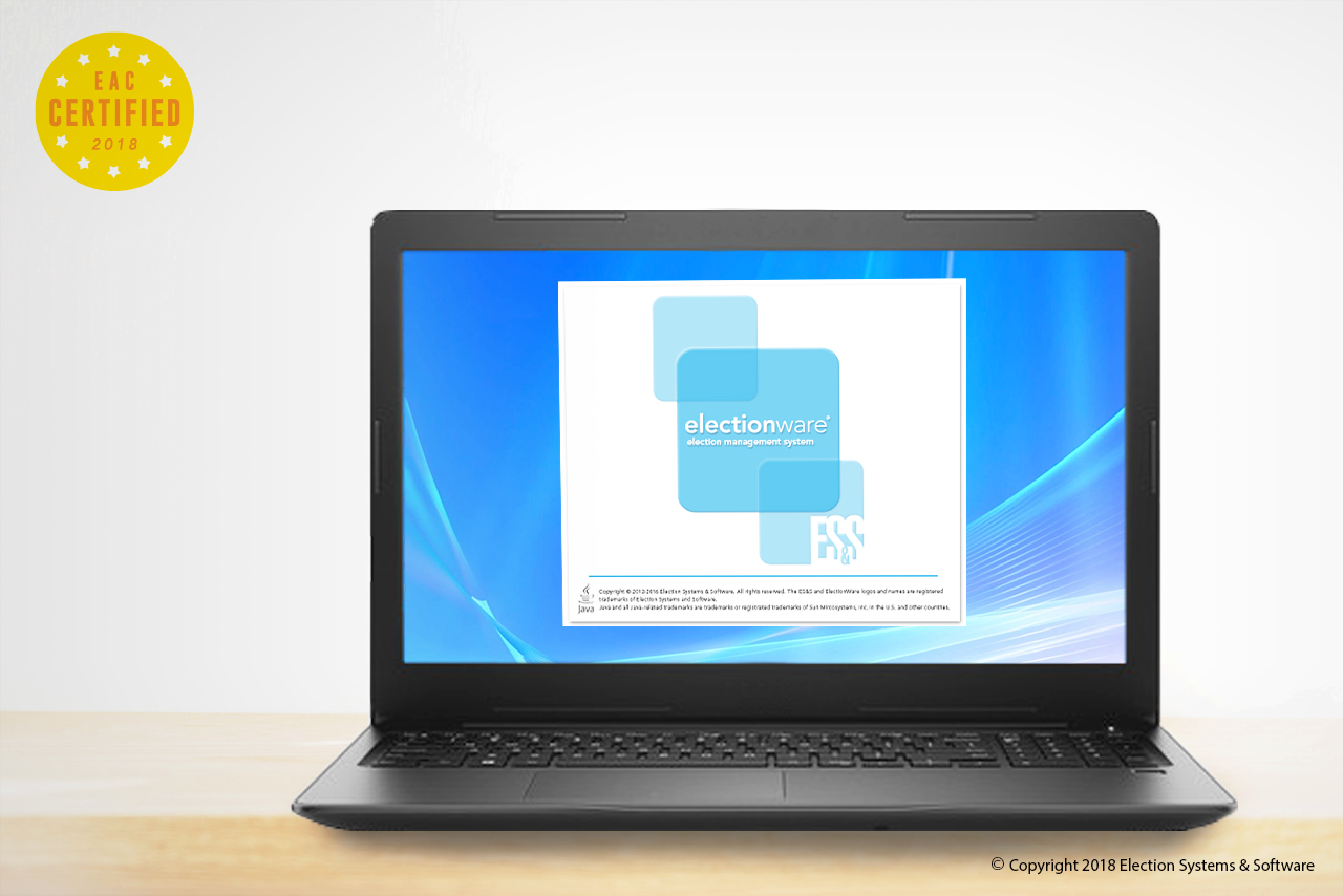 Electionware election software