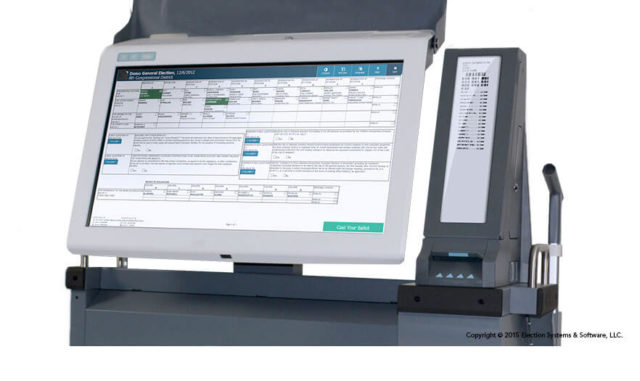 The ExpressVote XL Paper Based Universal Voting System