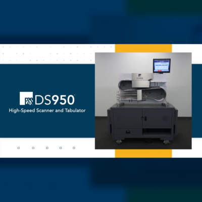 DS950 overview video title frame - DS950 High-Speed Scanner and Tabulator