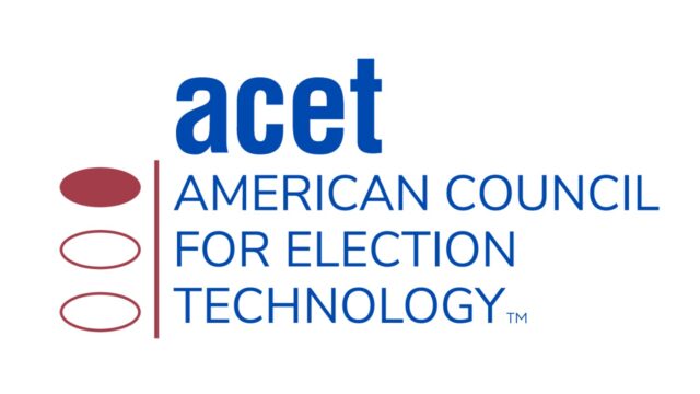Logo for ACET, the American Council for Election Technology