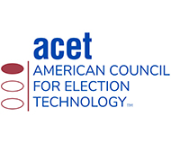 Logo for ACET, the American Council for Election Technology