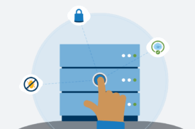 Illustration of Empower's benefits, including security features, built-in antvirus protection, and performance monitoring