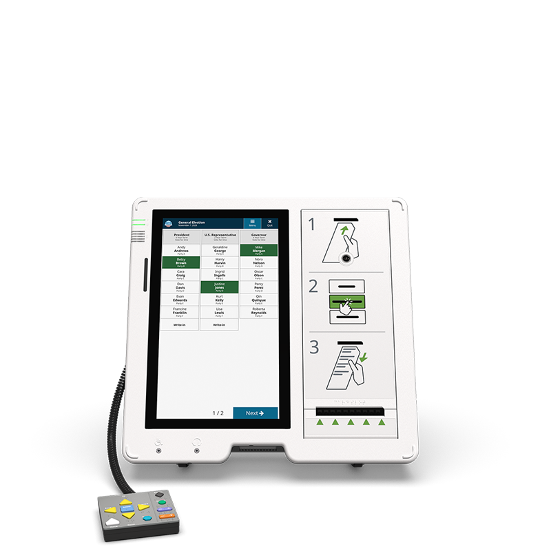 ExpressVote ExpressVote 3 with audio-tactile keypad