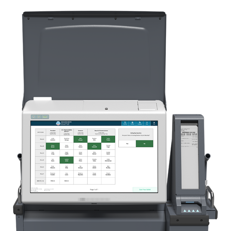 Express Vote Software Universal Voting - Election Systems & Software